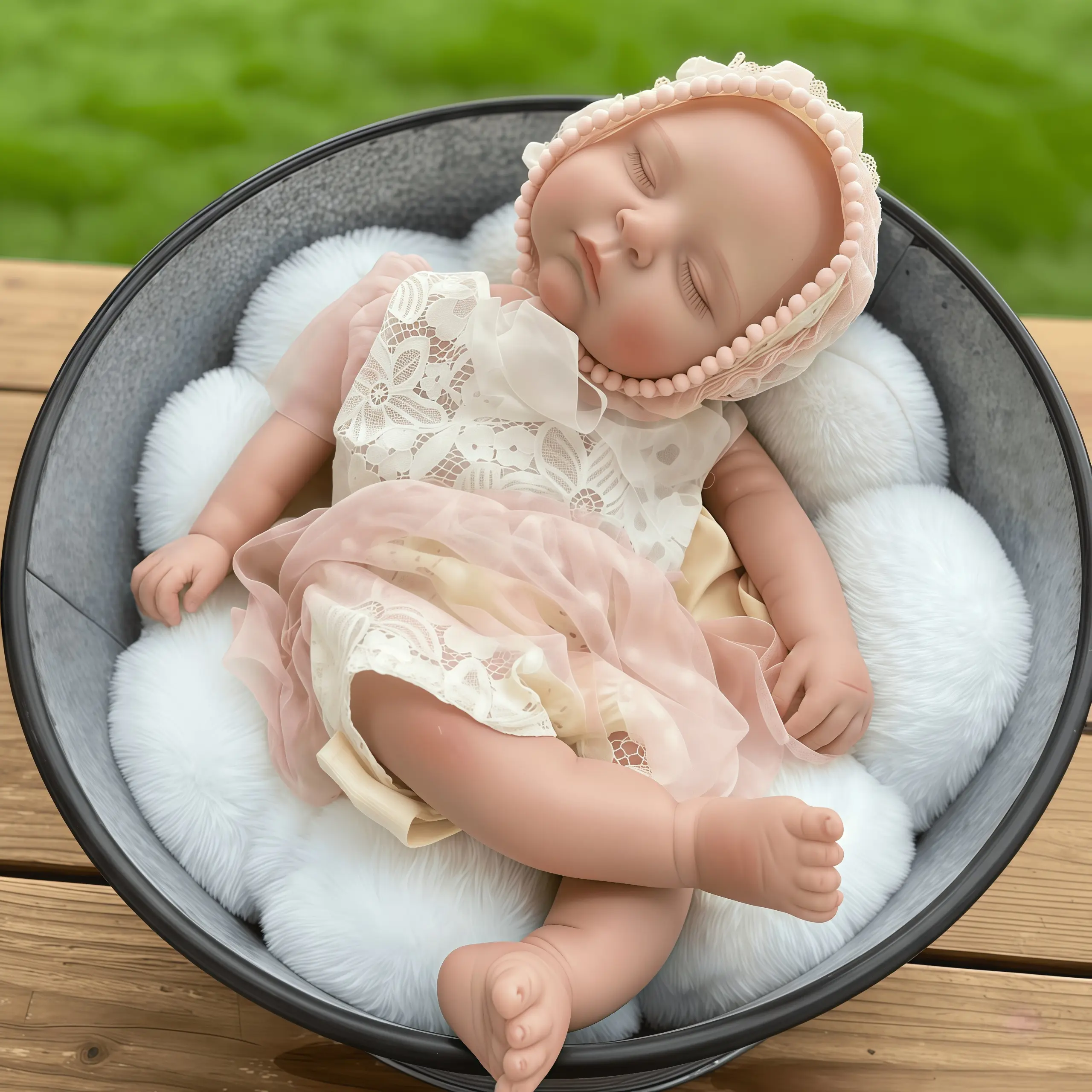 Lifelike Silicone Reborn Doll