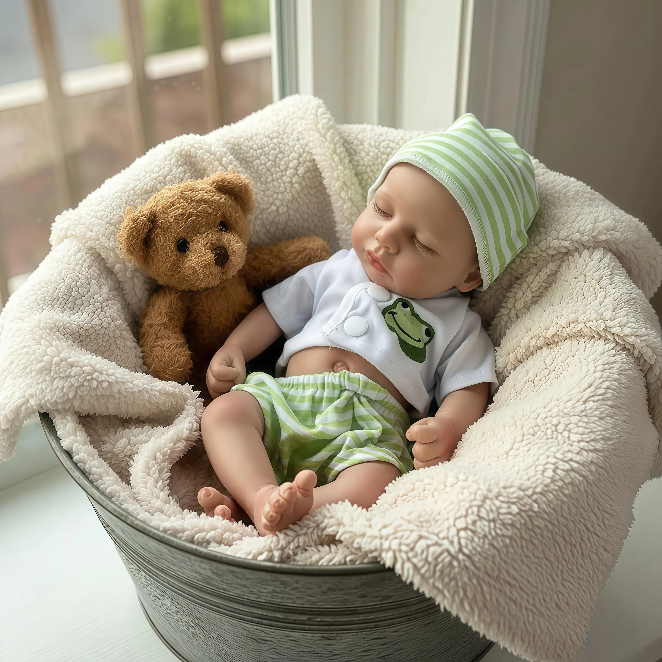 Reborn Doll Sleeping Soundly