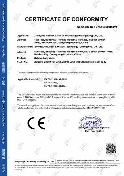Certificates