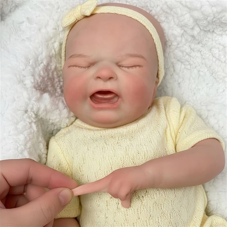 Maria 16-Inch Platinum Silicone Reborn Doll
