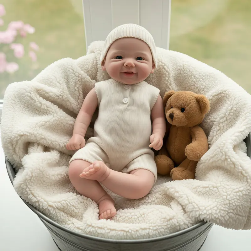 Mini Silicone Reborn Doll